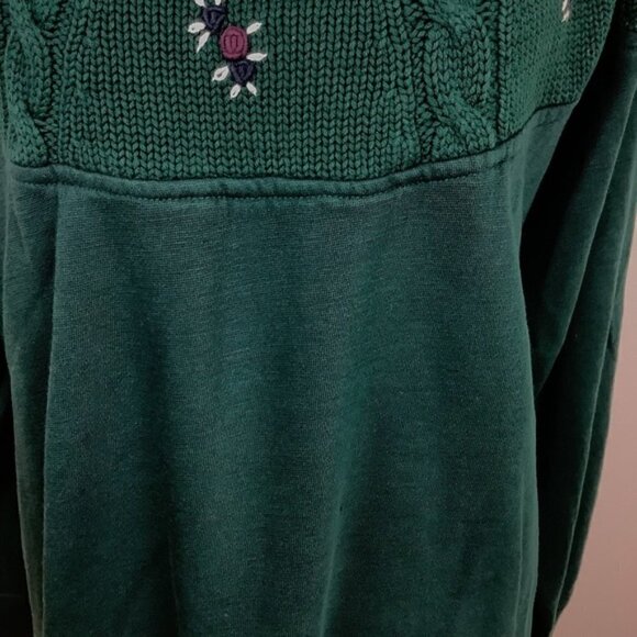 VINTAGE LADY FOOTLOCKER KNIT AND SWEAT SWEATER - Picture 8 of 11